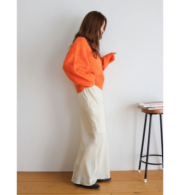 Ungrid「サテンフレアスカート」|スカート|