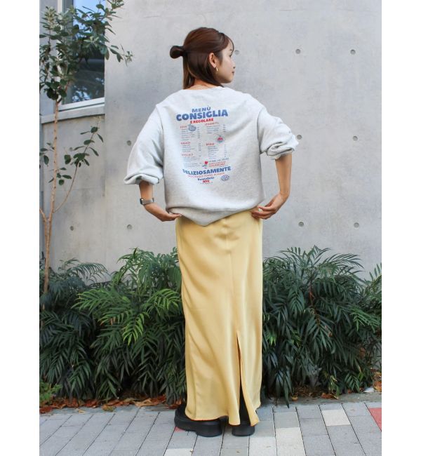 Ungrid「サテンフレアスカート」|スカート|