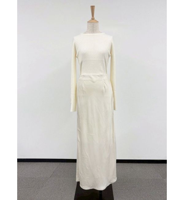 Ungrid「サテンフレアスカート」|スカート|