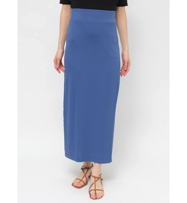 LAGUNAMOON「ハイツイストニットマキシスカート」|スカート|