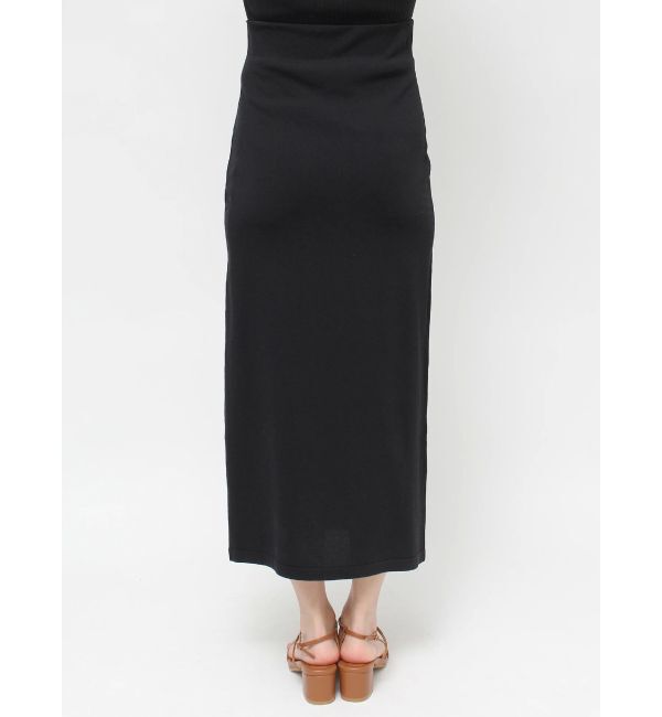 LAGUNAMOON「ハイツイストニットマキシスカート」|スカート|