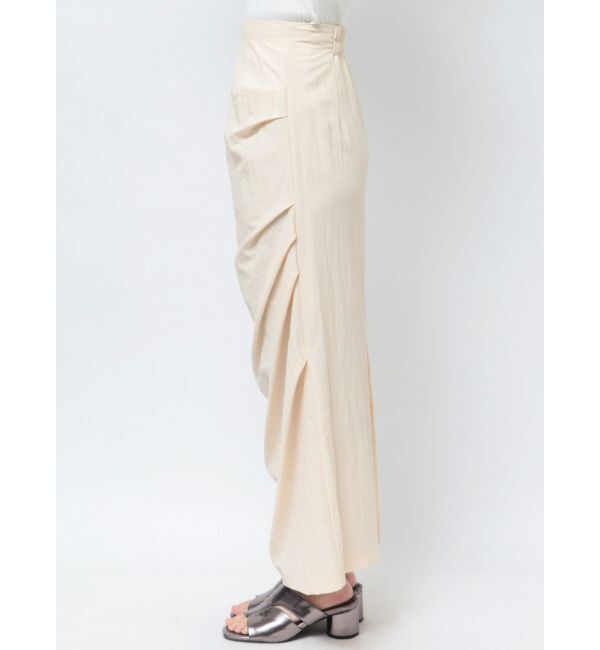 LAGUNAMOON「タックドレープタイトスカート」|スカート|