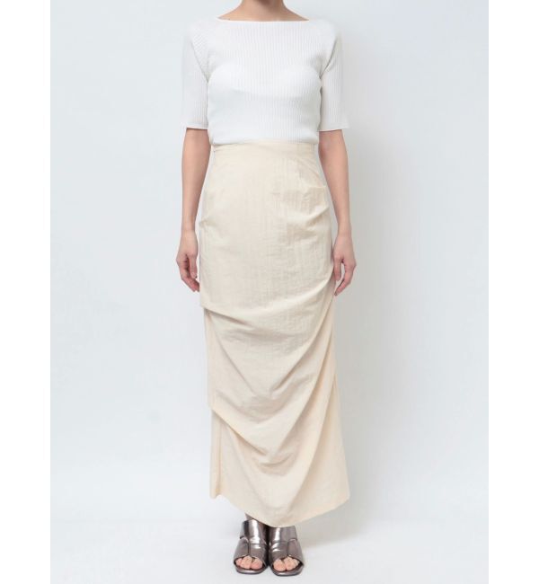 LAGUNAMOON「タックドレープタイトスカート」|スカート|