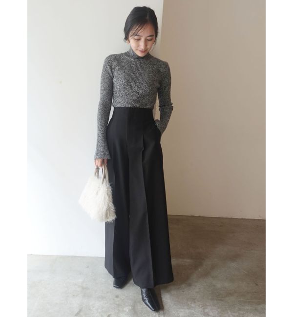 LAGUNAMOON「【WEB限定】メランジタートルニット」|ニット・セーター|