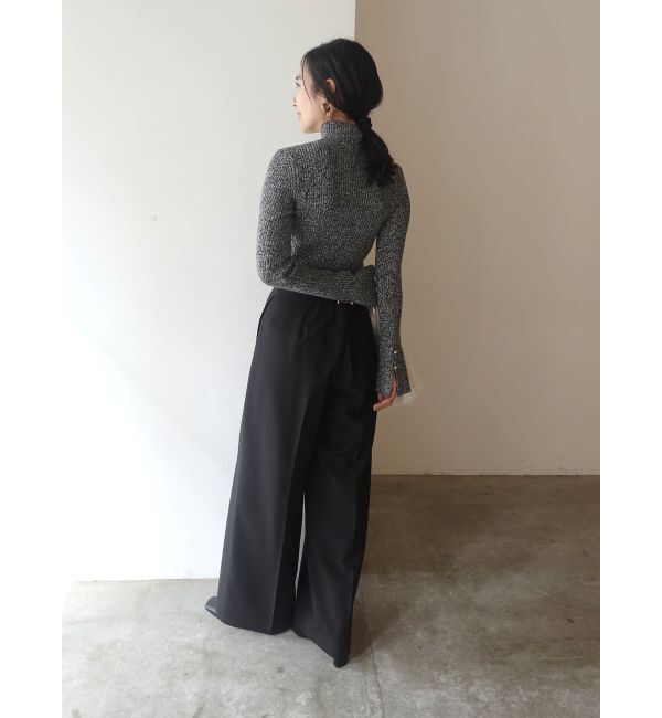 LAGUNAMOON「【WEB限定】メランジタートルニット」|ニット・セーター|