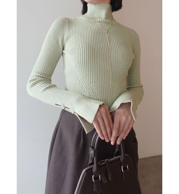 LAGUNAMOON「【WEB限定】メランジタートルニット」|ニット・セーター|