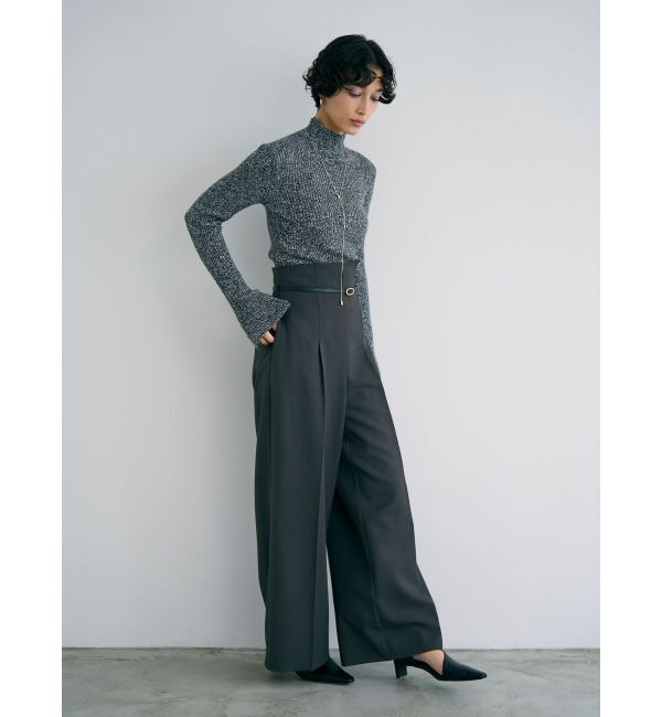 LAGUNAMOON「【WEB限定】メランジタートルニット」|ニット・セーター|