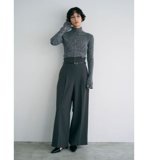 LAGUNAMOON「【WEB限定】メランジタートルニット」|ニット・セーター|