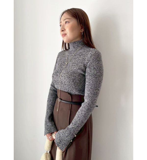 LAGUNAMOON「【WEB限定】メランジタートルニット」|ニット・セーター|