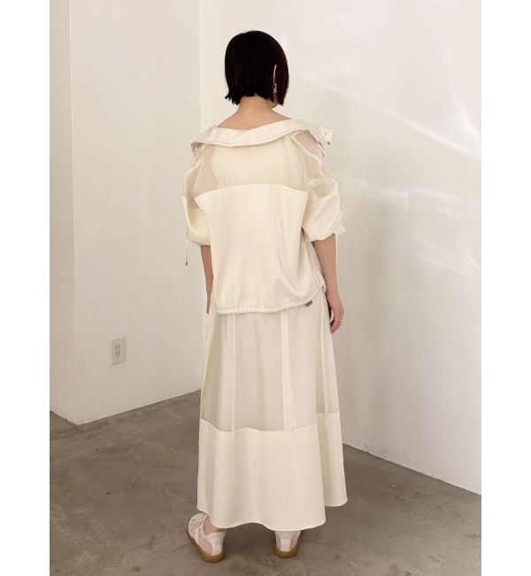 LAGUNAMOON「コントラストサーキュラースカート」|スカート|