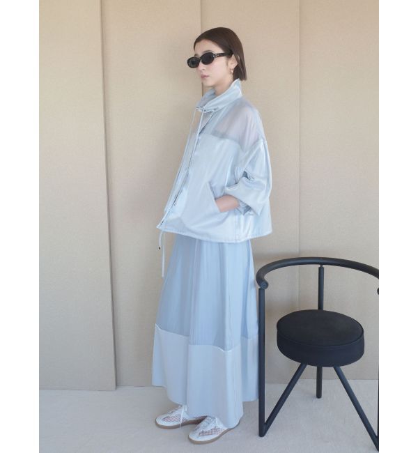 LAGUNAMOON「コントラストサーキュラースカート」|スカート|