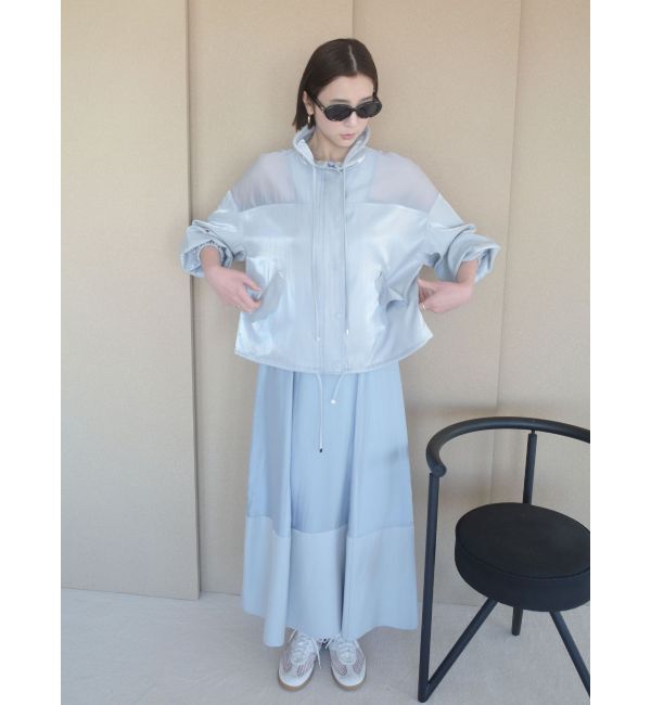 LAGUNAMOON「コントラストサーキュラースカート」|スカート|