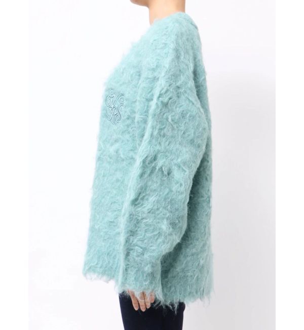 EVRIS「ビジューシャギーニットカーディガン」|カーディガン|