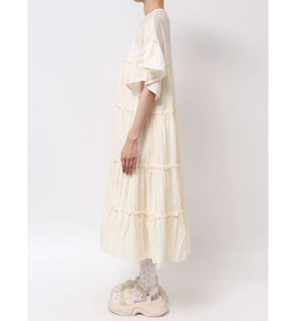 merry jenny「ティアードティアードスリーブワンピース」|ワンピース|