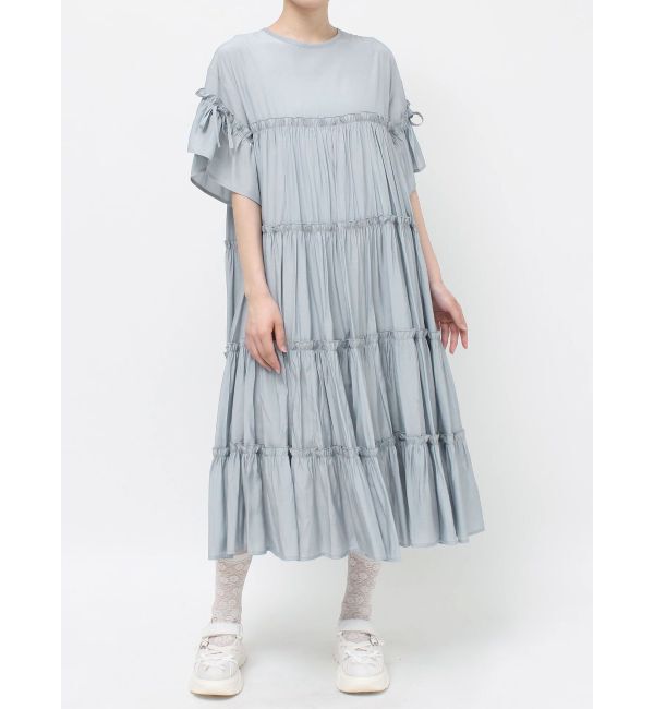 merry jenny「ティアードティアードスリーブワンピース」|ワンピース|
