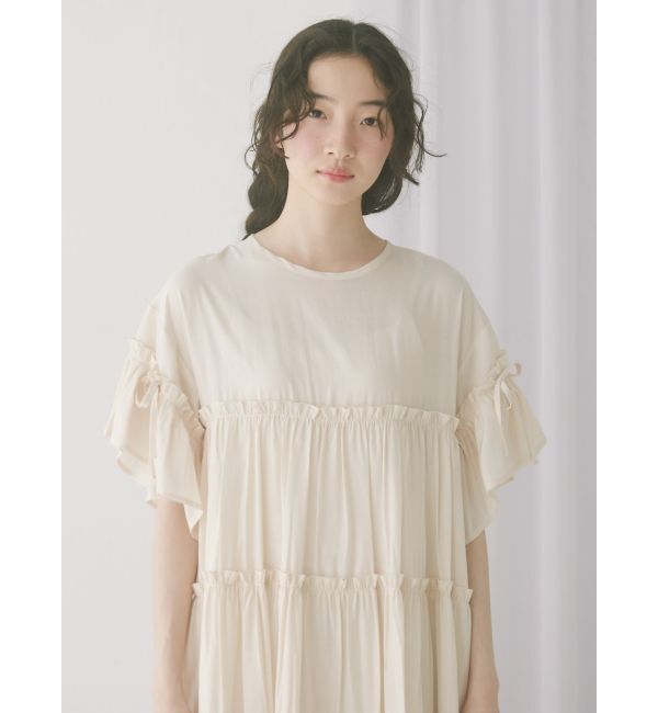 merry jenny「ティアードティアードスリーブワンピース」|ワンピース|