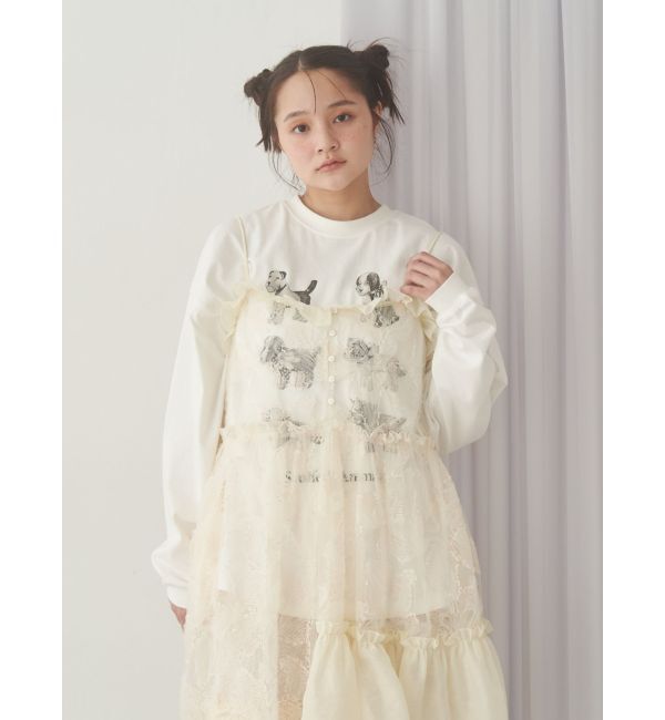 merry jenny「stuffed animalロンT」|Tシャツ・カットソー|