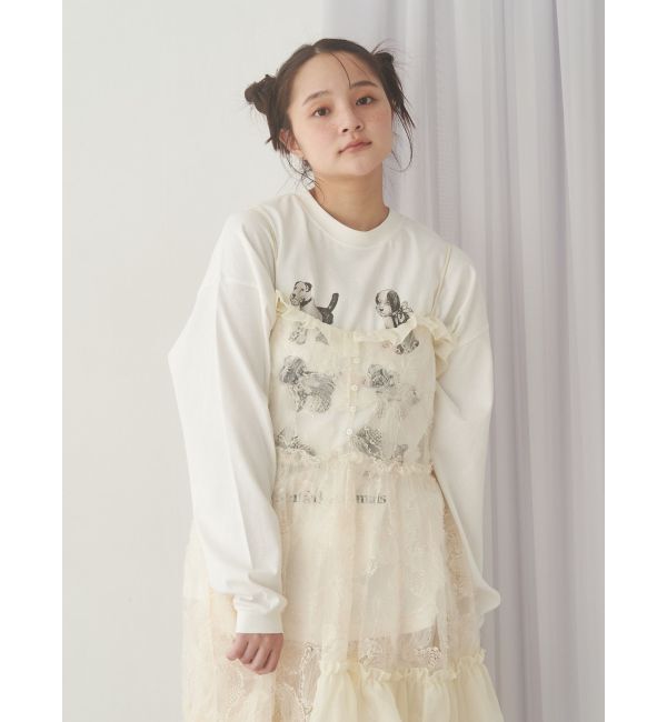 merry jenny「stuffed animalロンT」|Tシャツ・カットソー|