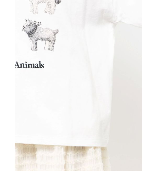 merry jenny「stuffed animalロンT」|Tシャツ・カットソー|