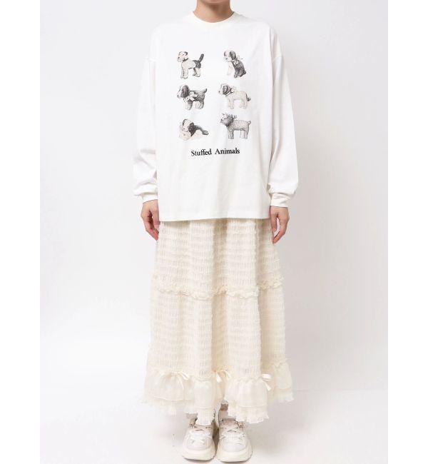 merry jenny「stuffed animalロンT」|Tシャツ・カットソー|