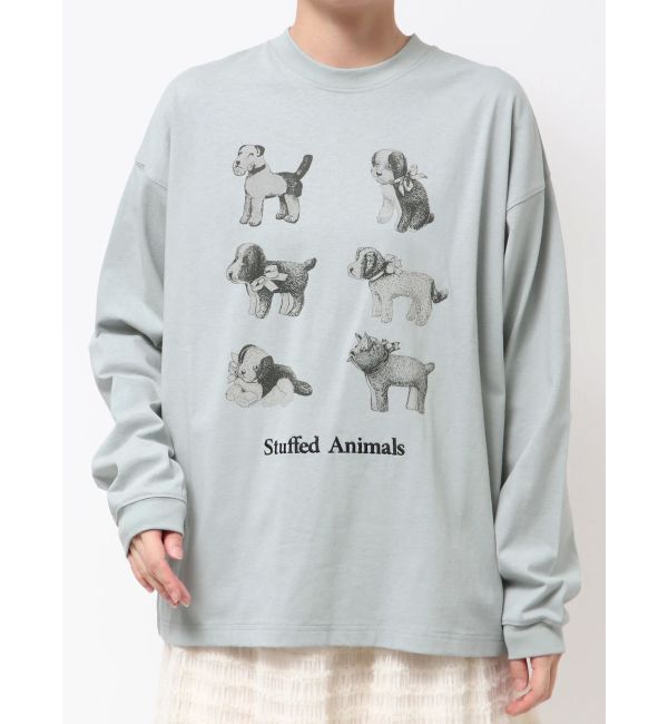 merry jenny「stuffed animalロンT」|Tシャツ・カットソー|