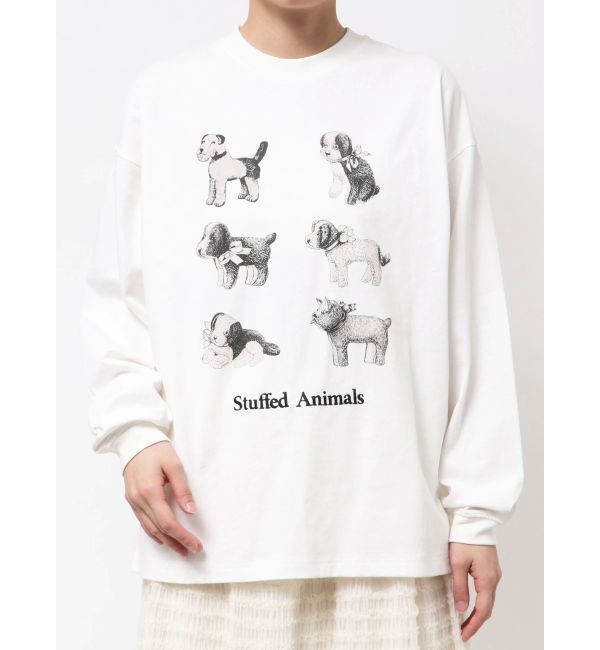 merry jenny「stuffed animalロンT」|Tシャツ・カットソー|