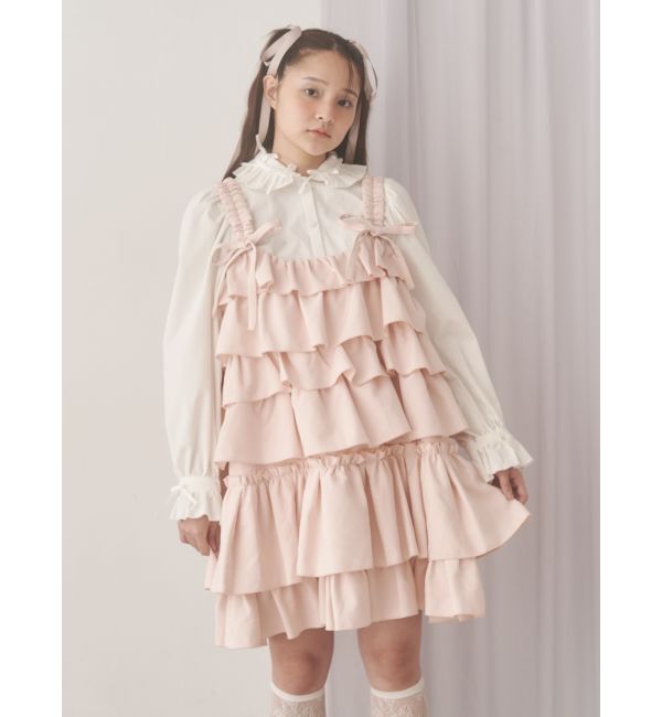 merry jenny「ホイップクリームミニワンピース」|ワンピース|