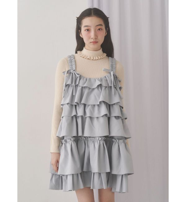 merry jenny「ホイップクリームミニワンピース」|ワンピース|