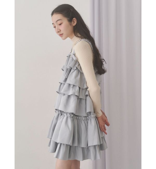 merry jenny「ホイップクリームミニワンピース」|ワンピース|