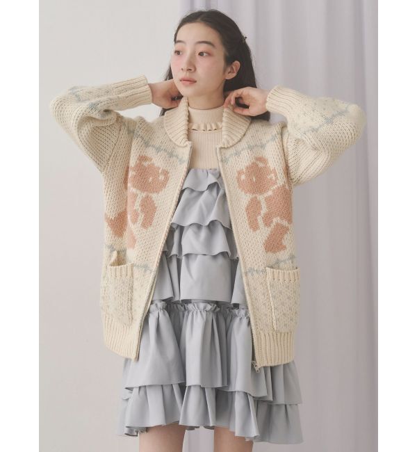 merry jenny「ホイップクリームミニワンピース」|ワンピース|