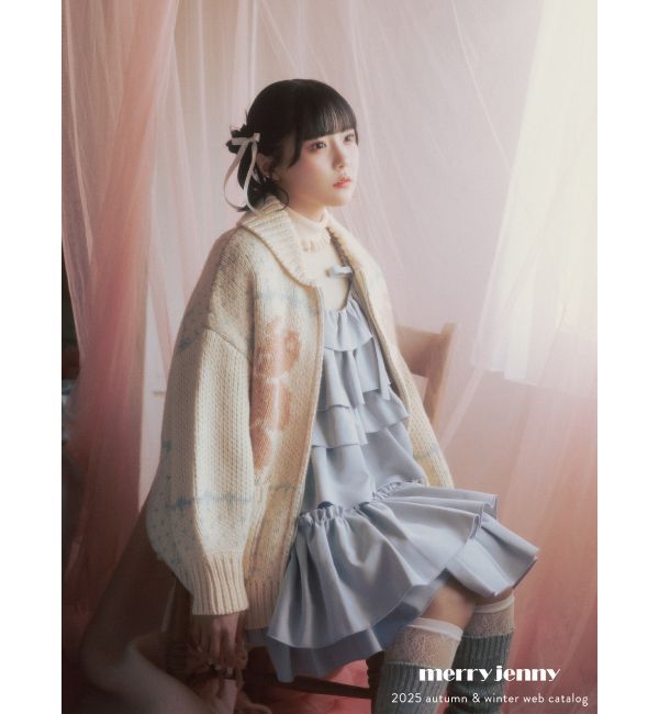 merry jenny「ホイップクリームミニワンピース」|ワンピース|