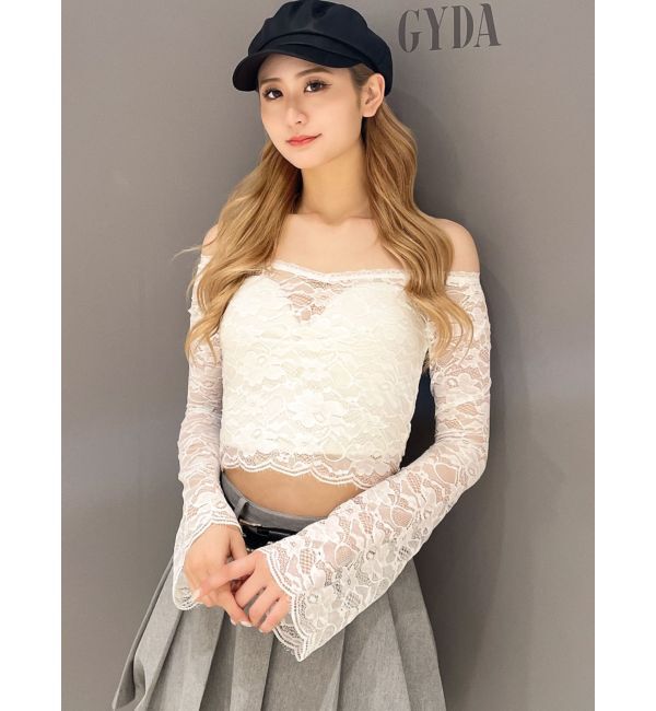 GYDA「2WAYレーストップス」|Tシャツ・カットソー|