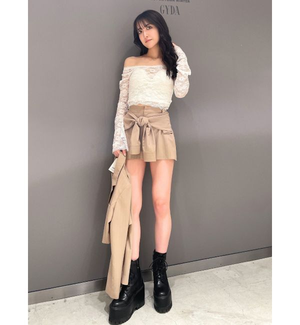 GYDA「2WAYレーストップス」|Tシャツ・カットソー|