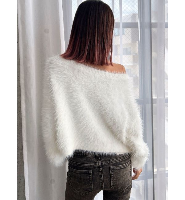 GYDA「シャギーショートLOOSEニットトップス」|ニット・セーター|