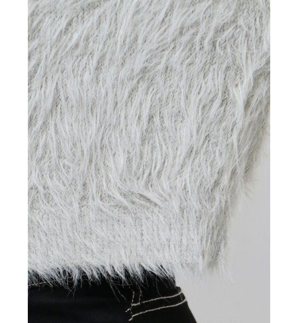 GYDA「シャギーショートLOOSEニットトップス」|ニット・セーター|