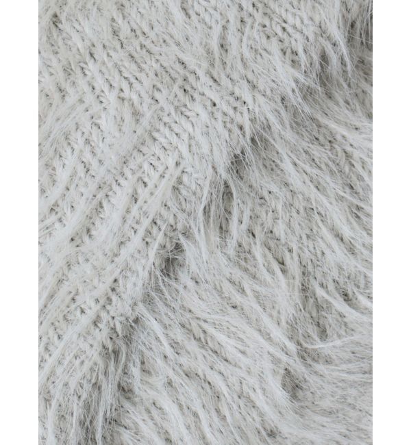 GYDA「シャギーショートLOOSEニットトップス」|ニット・セーター|