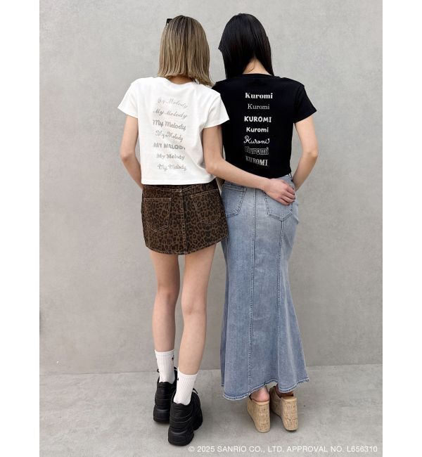 GYDA「【メロクロコラボ】メロクロ&times;Gyda bijou Tシャツ」|Tシャツ・カットソー|