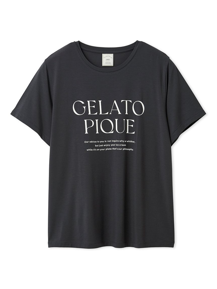 gelato pique「レーヨンロゴTシャツ」|ルームウェア|