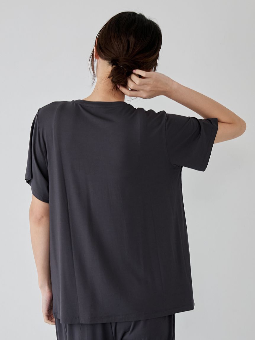 gelato pique「レーヨンロゴTシャツ」|ルームウェア|