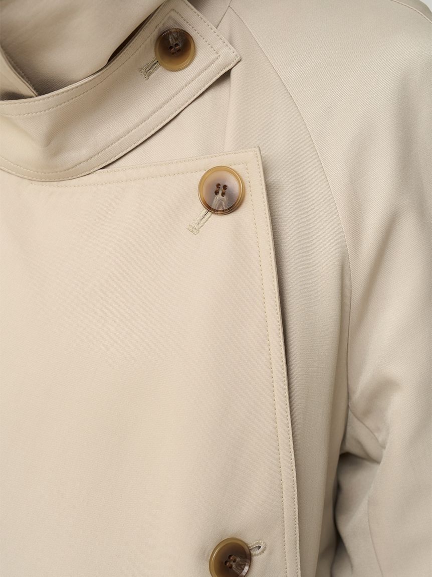 SNIDEL「Sustainableストールグロストレンチ」|トレンチコート|