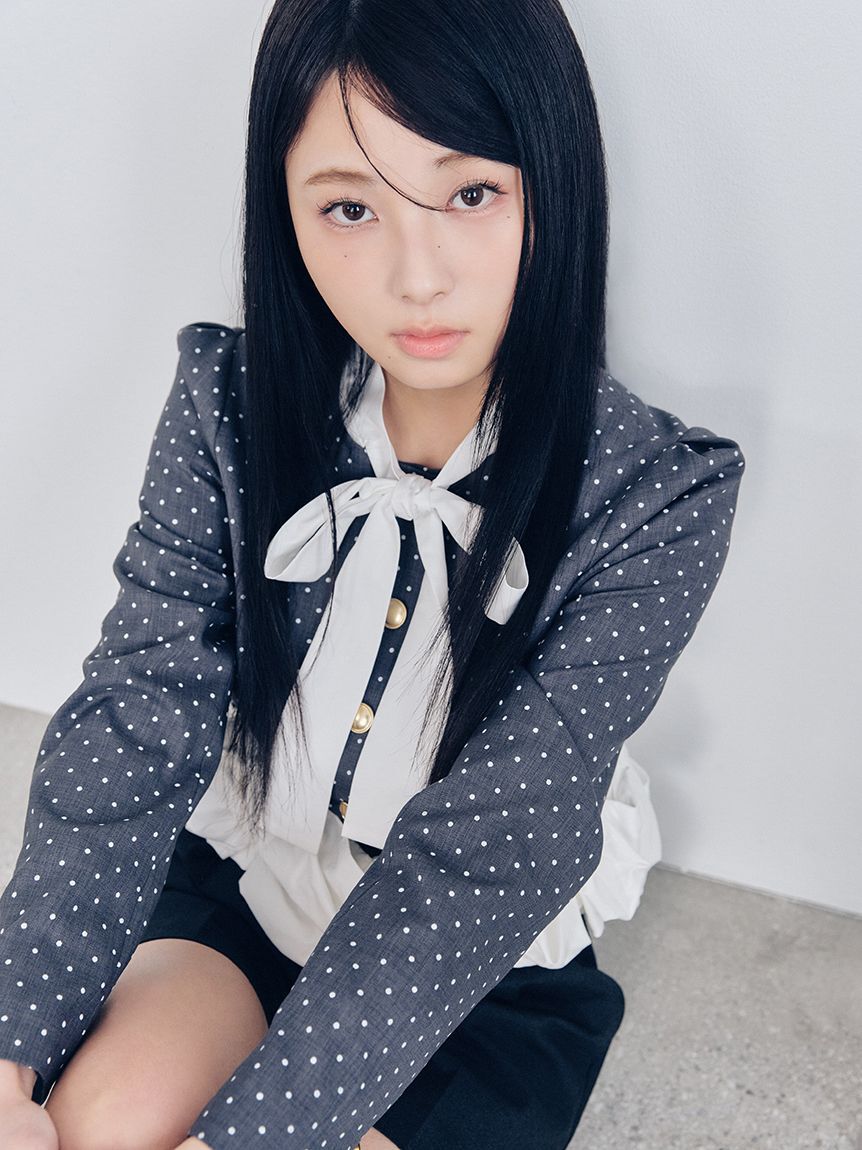 LILY BROWN「【限定カラー】3wayバブルヘムボウタイジャケット」|ノーカラージャケット|