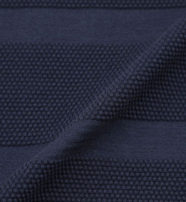 MACKINTOSH PHILOSOPHY「ポップコーンシャドーボーダー クルーネックTシャツ」|Tシャツ・カットソー|