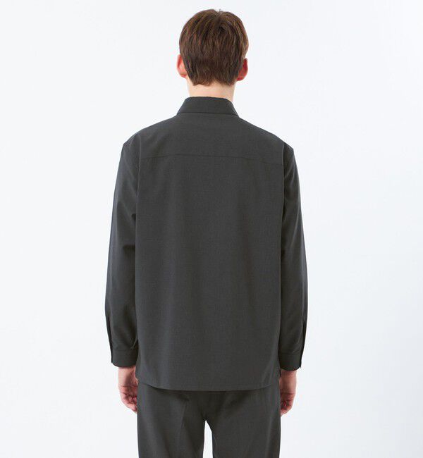 MACKINTOSH PHILOSOPHY「トロッター シャツカバーオール エクストラファイントロピカル」|ブルゾン・スタジャン|