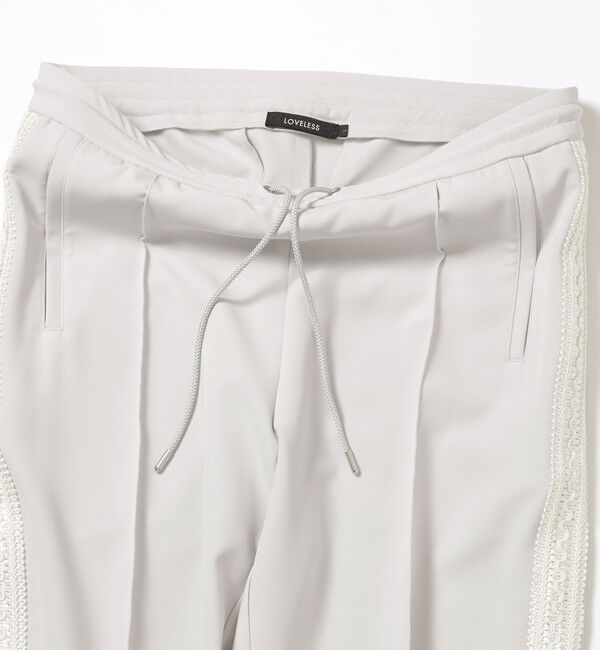  「サイドブレードスリットイージーパンツ」|スラックス|