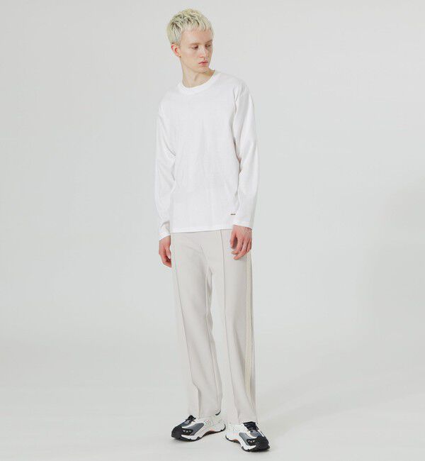  「サイドブレードスリットイージーパンツ」|スラックス|