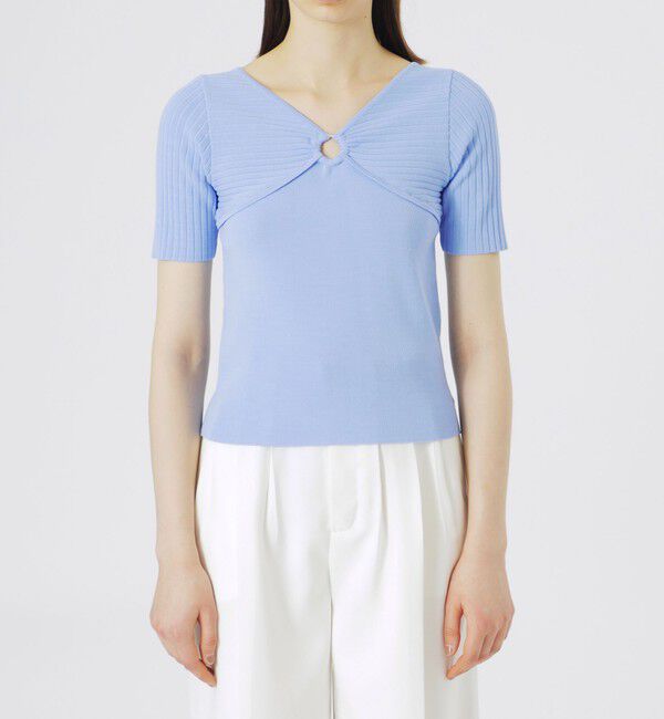  「カットアウトプルオーバーニット」|ニット・セーター|