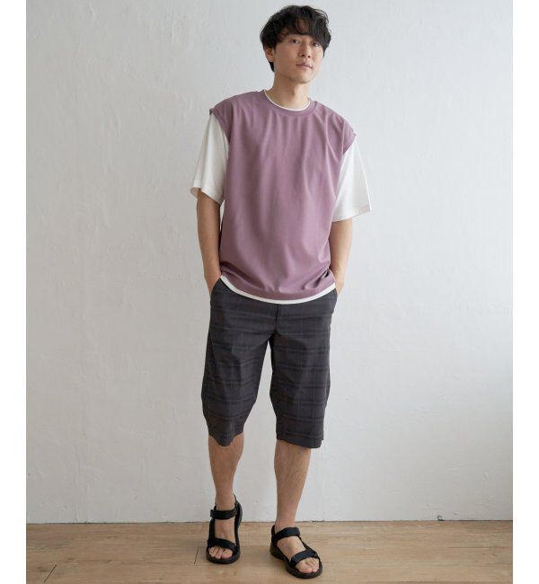 ikka「ソッカンＣＯＯＬフェイクベストＴ」|Tシャツ・カットソー|