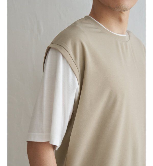 ikka「ソッカンＣＯＯＬフェイクベストＴ」|Tシャツ・カットソー|