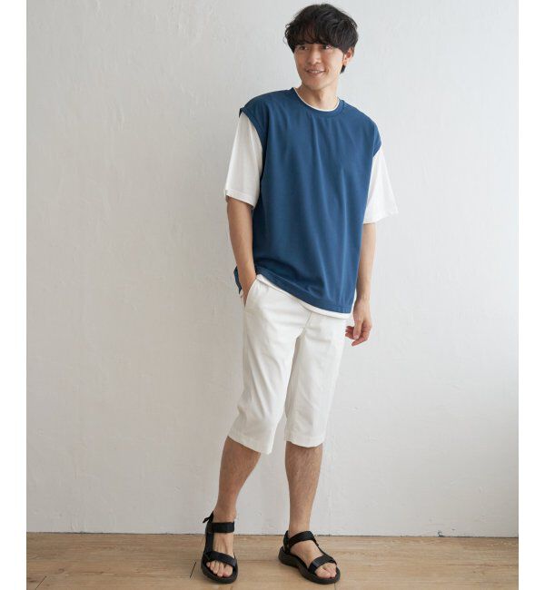 ikka「ソッカンＣＯＯＬフェイクベストＴ」|Tシャツ・カットソー|