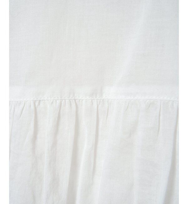 Lbc with Life「コットンボイルギャザーブラウス」|シャツ・ブラウス|